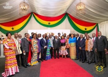 Akufo-Addo swears in 28 Ministers of State