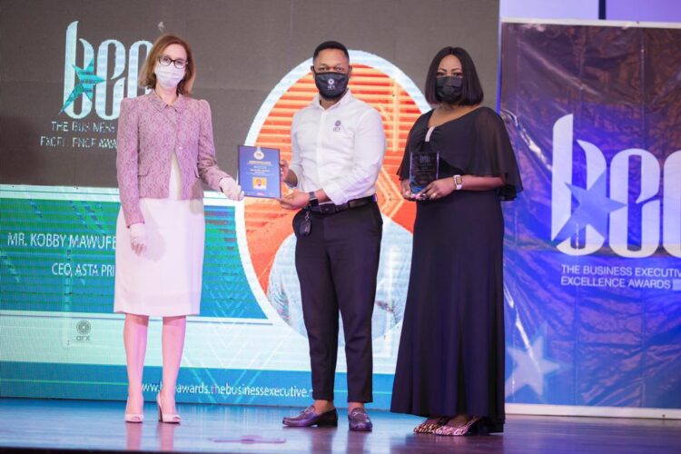 Asta Print Hub CEO wins big at Business Executive Excellence Awards 2021