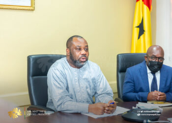 Tullow Oil Executives call on Minister of Energy