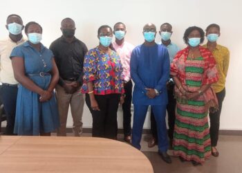 Communications and Digitalization Minister visits Ghana Domain Name Registry