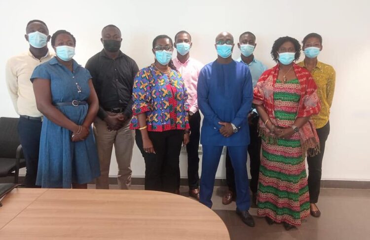 Communications and Digitalization Minister visits Ghana Domain Name Registry