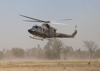 Child killed as Zimbabwe military helicopter crashes