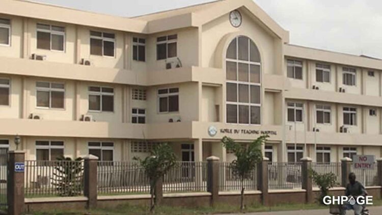 Mamprobi Ebenezer Presby Church donates to Korle-Bu Teaching Hospital