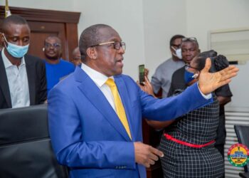 Alban Bagbin swears in Members of Parliamentary Service Board