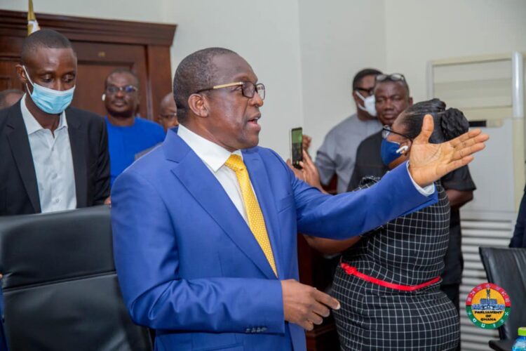Alban Bagbin swears in Members of Parliamentary Service Board