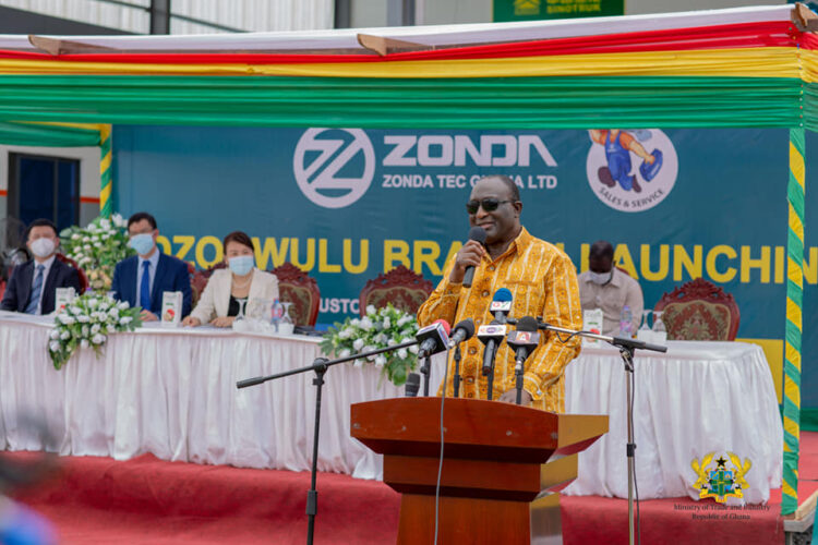 Trade Minister commissions Dzorwulu branch of Zonda Tec under 1D1F