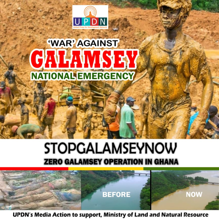 Galamsey: Save our water bodies