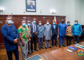 Speaker of Parliament meets with steering committee of SALL Traditional Areas