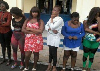 Police arrest 33 sex workers at Pokuase
