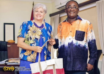 US Ambassador commends Food and Agriculture Ministry for efforts towards poverty reduction