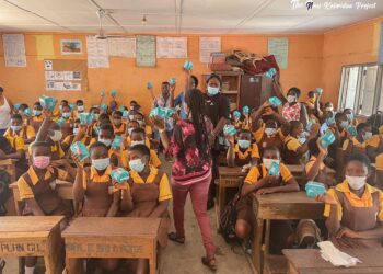 World Menstruation Day: New Juaben South MP donates free sanitary pads to schools