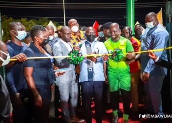 Veep Bawumia commissions ultra-modern Adjiringanor Astro Turf