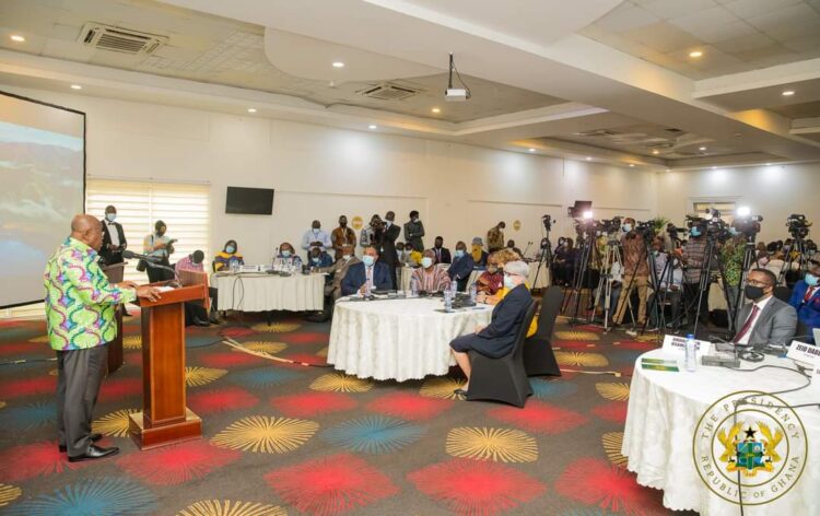 Always report facts and desist from maligning people – Prez Akufo-Addo chides Journalists