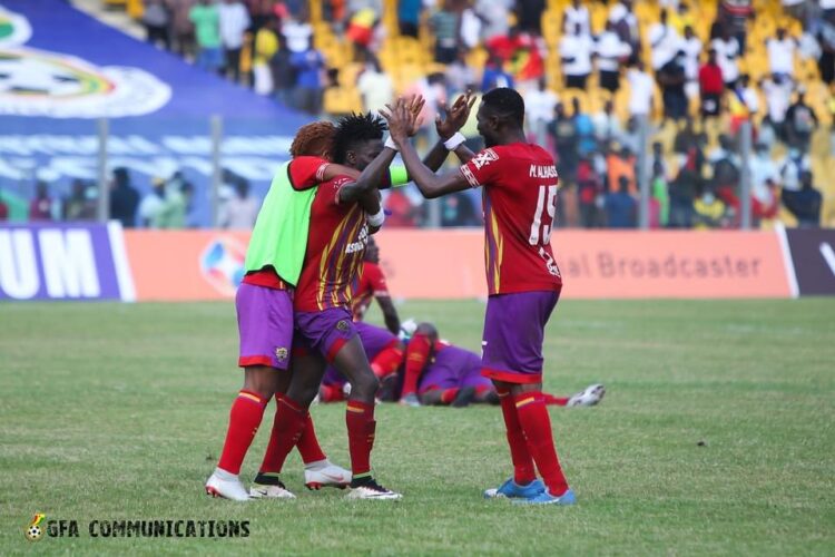 Hearts of Oak beat Asante Kotoko