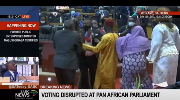 Scuffles mar Pan-African Parliament election