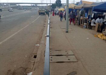 Taskforce clears traders at Pokuase interchange