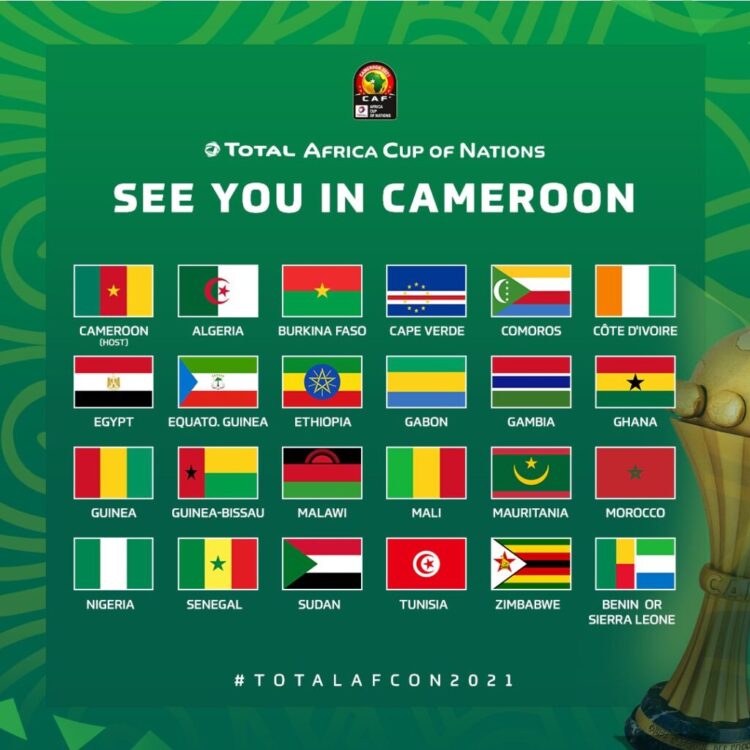 2021 AFCON final draw slated for August 17