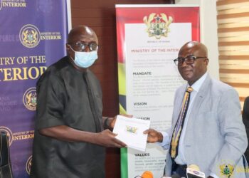 Interior Minister receives Report on Ejura incident