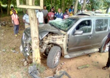 Driver, 4 others in critical condition after gory accident on Mankessim-Cape Coast highway