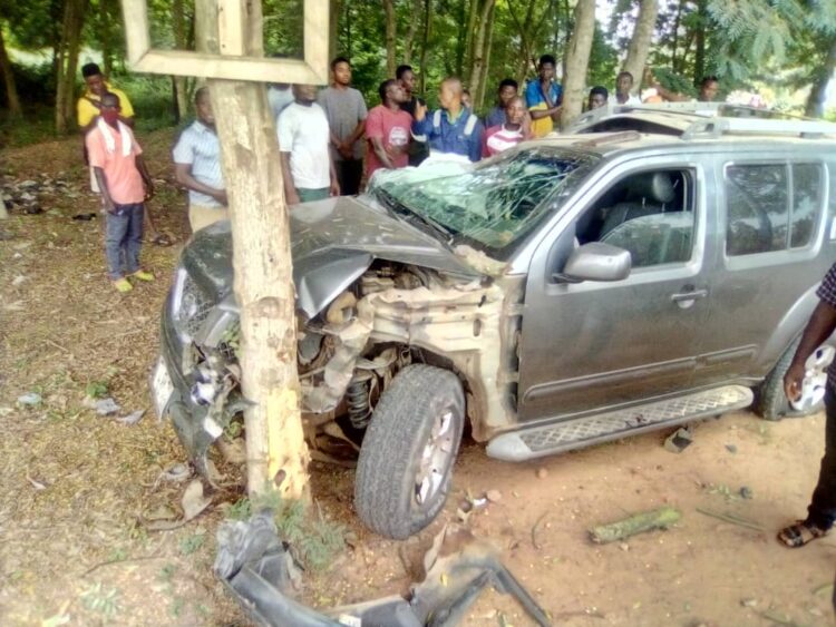Driver, 4 others in critical condition after gory accident on Mankessim-Cape Coast highway