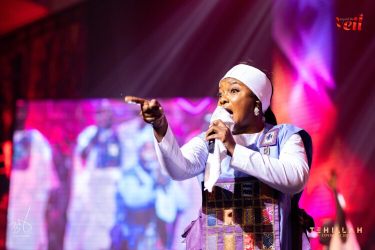 VIDEO: Ohemaa Mercy invokes Heaven at Tehillah Experience 2021