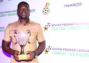 Coach Samuel Boadu, Ibrahim Salifu win GPL NASCO Coach and Player of the season
