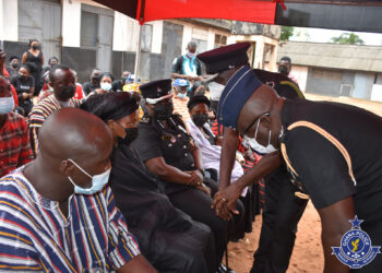 Police commiserates with bereaved family of late Chief Inspector Abednego Kaakyire