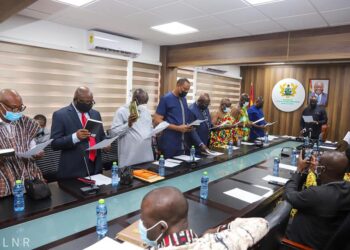 Newly-appointed Members of Governing Board of Forestry Commission unveiled