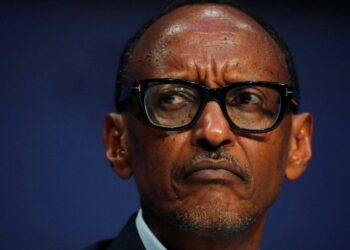 Rwandan President and Arsenal fan Paul Kagame frustrated by defeat