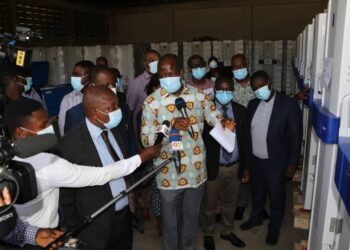 Health Minister hands over vaccine freezers, fridges and cold boxes to GHS