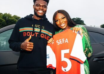 S3fa debunks dating rumors with Thomas Partey