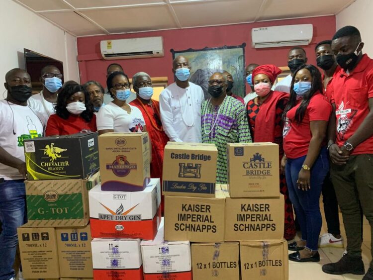GIHOC donates to Ga Mantse ahead of Homowo Festival