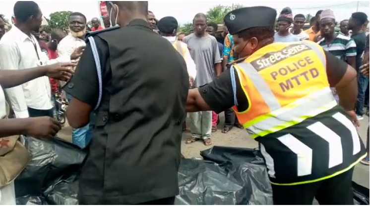 Water Tanker crushes woman to death at Kasoa