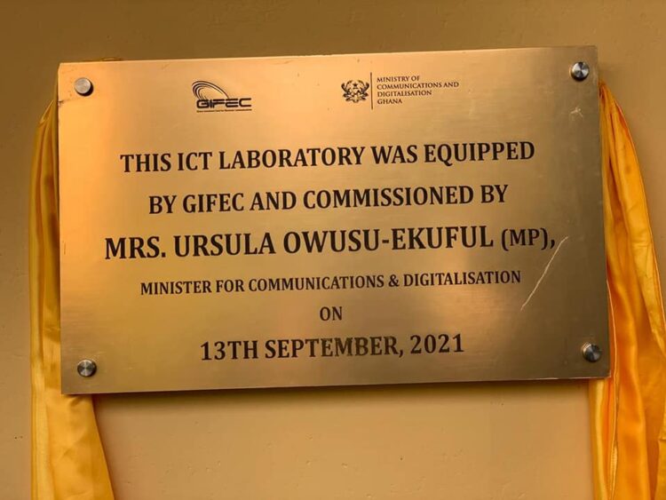 Communications And Digitalisation Minister Commissions Ict Lab For Sefwi Wiawso Shs Republic 