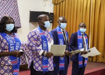 New UPSA UTAG Executives sworn into office