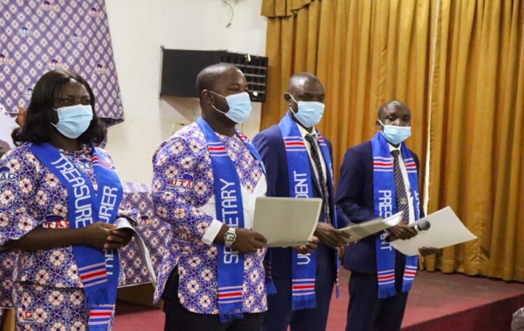 New UPSA UTAG Executives sworn into office