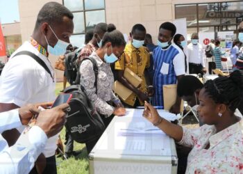 Mad rush for YEA jobs to hit Koforidua