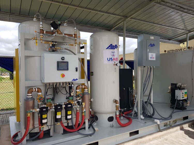 Ghana Infectious Disease Centre gets Oxygen Plant