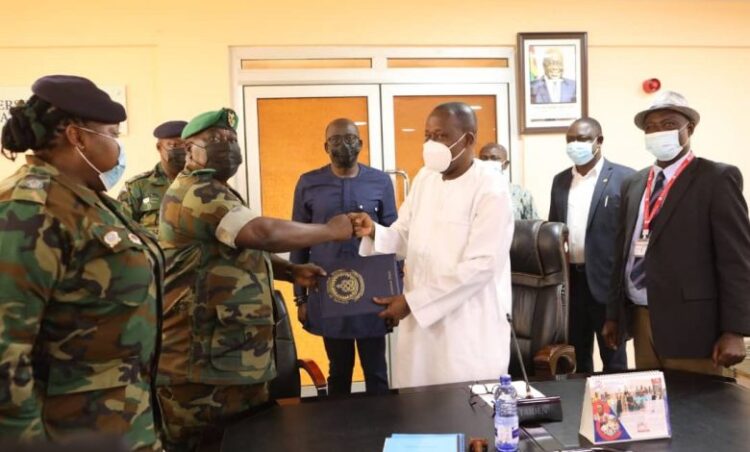 Ghana Armed Forces in a historic deal with UEW