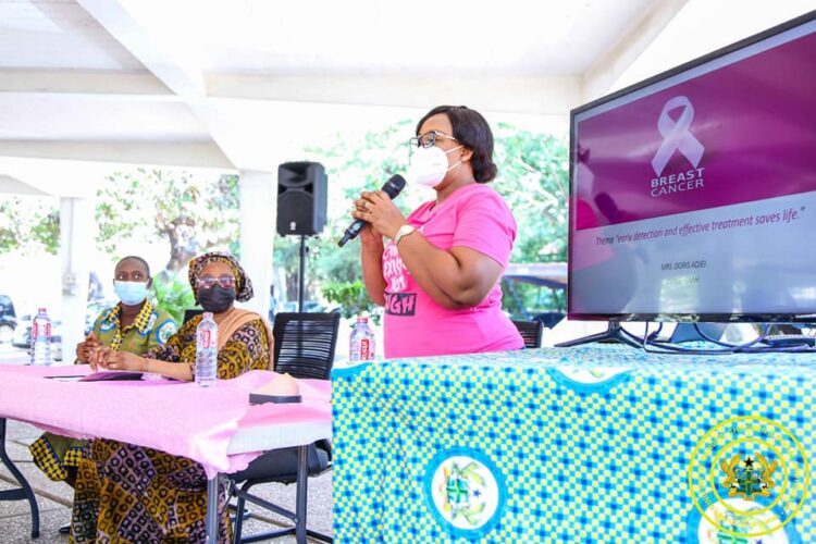 Gender Ministry holds Breast Cancer sensitsation and screening