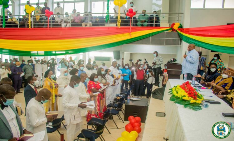 Elizabeth Sackey, 25 others sworn into office