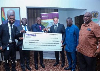 Newmont Ghana presents over GH₵110 million as dividends to Gov’t