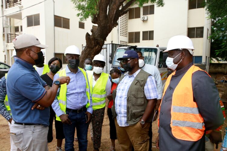 Works and Housing Minister inspects Security Services Project