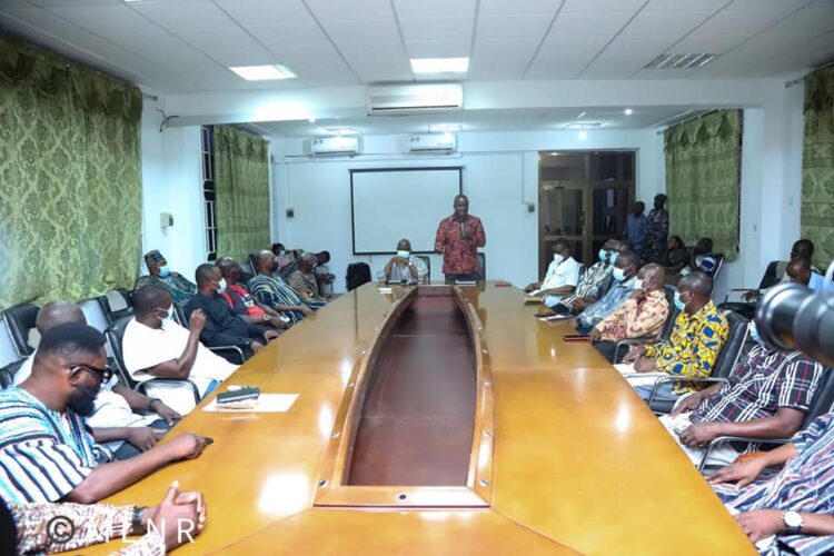 Ensure peer regulation in Small-Scale Mining Sector – Lands Minister to Upper East Small-Scale Miners