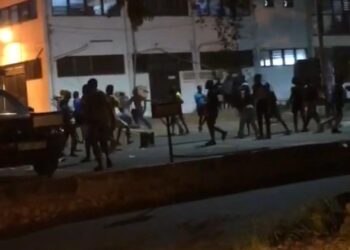 UG: Commonwealth, Mensah Sarbah Students clash amid SRC election results delay