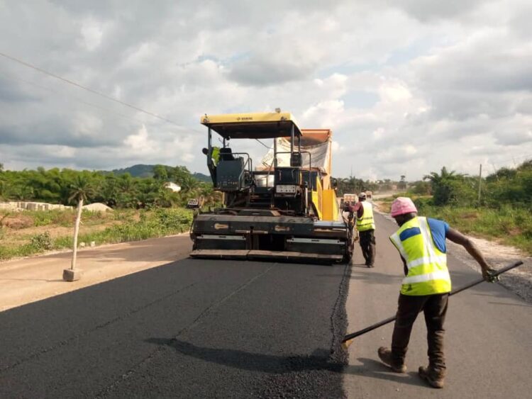 PHOTOS: Anwiankwanta to Obuasi road 82 per cent complete