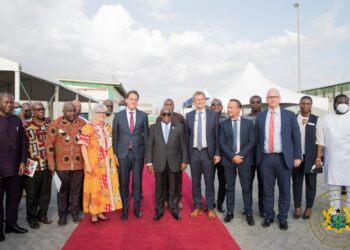 President commissions cocoa processing plant in Tema