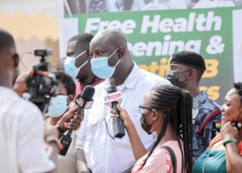 Anyaa Sowutuom MP holds Free Health Screening for Constituents