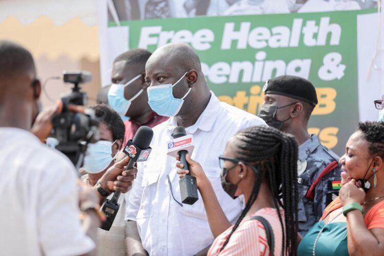 Anyaa Sowutuom MP holds Free Health Screening for Constituents