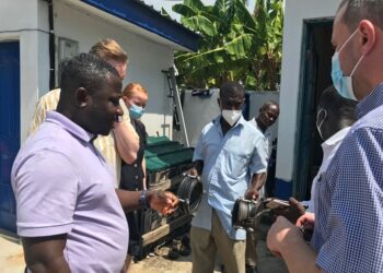 Denmark trains GWCL Staff on how to reduce water loss